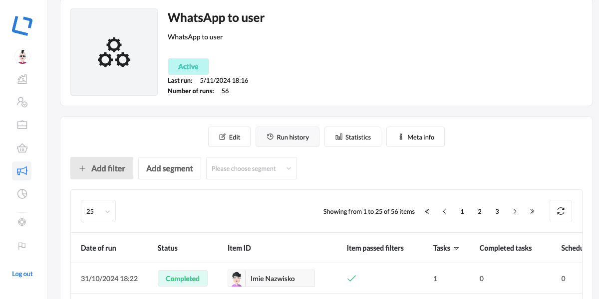 Automatyczne follow-upy