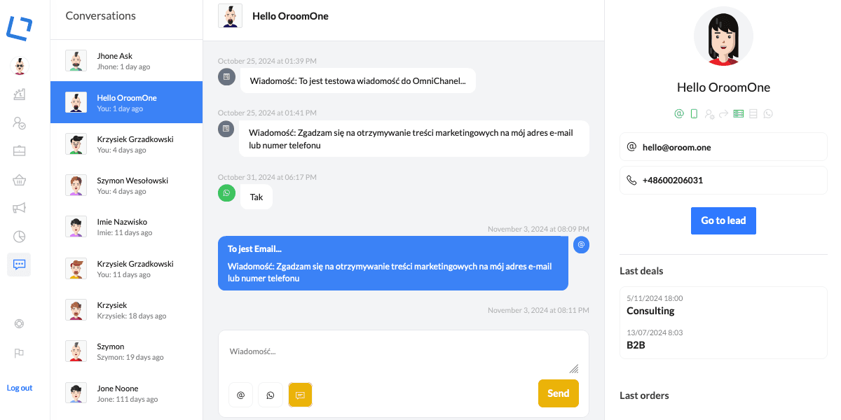 Zapytania jako uporządkowany intake